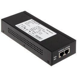 Injector PoE Hikvision 60W 56V pentru camere PTZ si echipamente compatibile