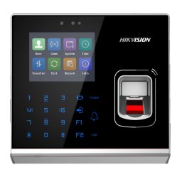 Cititor biometric de acces Hikvision DS-K1T201AMF cu WiFi si Mifare
