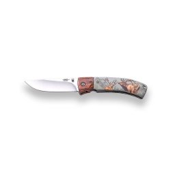 Briceag pliabil Joker cu motiv cerbi, lama din otel inoxidabil 8,3 cm