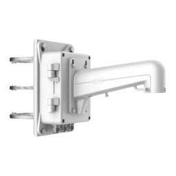 Suport de stalp cu doza pentru camere Speed Dome Hikvision DS-1602ZJ-BOX-POLE