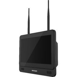NVR WiFi Hikvision 4 canale 4MP cu ecran LCD 11.6 inch si SATA