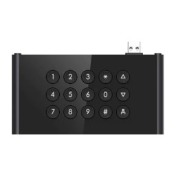 Modul tastatura cu PIN Hikvision DS-KDM9403-KP pentru interfon DS-KD9403