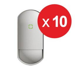 Pachet 10 detectoare de miscare PIR OPTEX FLX-S-ST cu imunitate PET
