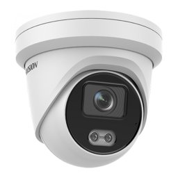 Camera IP Hikvision ColorVu 4MP, 2.8 mm, PoE, slot SD, vedere color 30 m