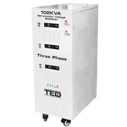Stabilizator de tensiune trifazat 102 kVA cu servomotor SVC