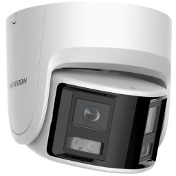 Camera IP panoramica Hikvision ColorVu 4MP 180° cu audio si lumina alba 30m