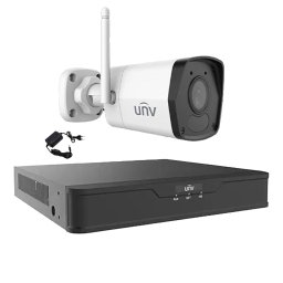 Sistem supraveghere video Wi‑Fi 2MP cu NVR 4K, microfon si IR 30 m