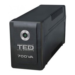 UPS 700VA / 400W line-interactive cu stabilizator si 2 prize Schuko
