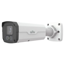 Camera IP bullet 4MP UNV cu PoE, lumina alba 30 m, IK10, IP67