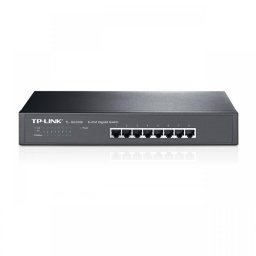Switch TP-Link cu 8 porturi Gigabit, desktop si rackabil, TL-SG1008