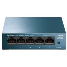 Switch TP-Link LS105G cu 5 porturi Gigabit pentru birou sau perete