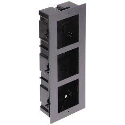 Rama montaj îngropat 3 module pentru interfon modular Hikvision