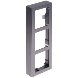 Rama de montaj aparenta Hikvision, 3 module, pentru interfon modular