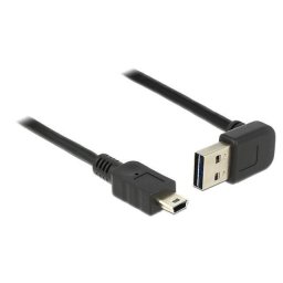 Delock Cable EASY-USB 2.0-A male up/down angled > USB 2.0 mini male 1 m