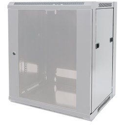 CABINET 19" INTELLINET 9U, fixare pe perete, Flatpack, Grey, 500 (h) x 570 (w) x 450 (d) mm "711784