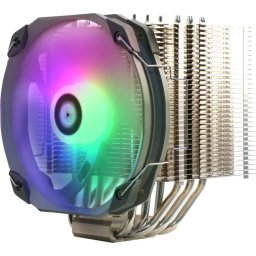 HR-02 Plus, RGB LED, 140 mm, Black