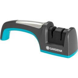 GARDENA grinder for knives and axes, knife sharpener (turquoise / black)