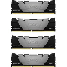 Memorie Kit Memorie Fury Renegade Intel XMP 2.0, 32GB, DDR4-3600MHz, CL16, Quad Channel, Negru