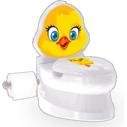 Jamara My little toilet chick, potty (white/multicolored)