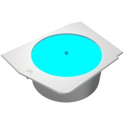 Carcasa CGR-58M6W-LRP