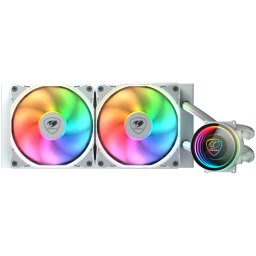 Poseidon Elite ARGB 240 ARGB LED 2 x 120mm Alb