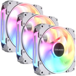 Apolar 120 ARGB, ARGB LED, 120mm, White, 3 bucati
