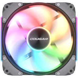 Cougar 120 ARGB, ARGB LED, 120mm, Black