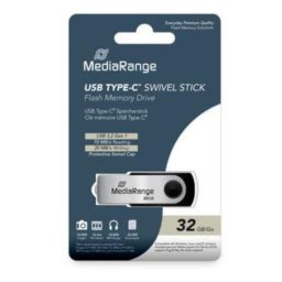 Memorie USB MR1952, 32 GB, USB 3.2, Negru/Argintiu