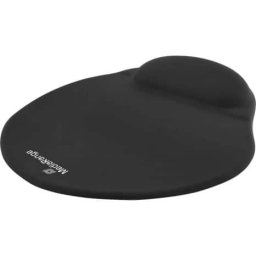 Mousepad MROS250 – Mouse pad ergonomic cu suport gel pentru încheietură, negru