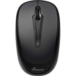 Mouse MROS216 – Mouse wireless, 2.4 GHz, optic, 3 butoane + scroll, culoare Black