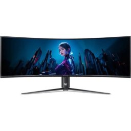 Monitor MiniLED Curbat Predator Z57bmiiphuzx, 57inch, 7680x2160, 1ms GTG, Black