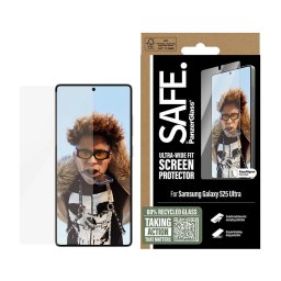 Folie PanzerGlass SAFE Ultra-Wide Fit pentru Samsung Galaxy S25 Ultra, Aligner, clear