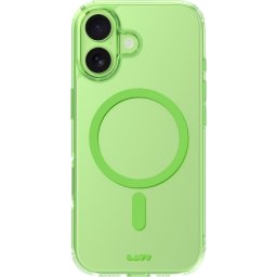 Husa Laut Crystal Fluro MagSafe Case for iPhone 17 - Green