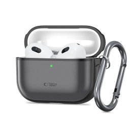 Husa Tech Protect Magmat Apple AirPods Pro 3 Matte Black Rezistenta