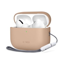 Husa Tech Protect Silicon Apple AirPods Pro 3 Protectie Cafe Latte