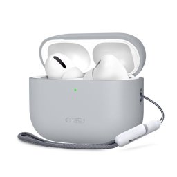 Husa Tech Protect Silicon Apple AirPods Pro 3 Protectie Crayon Grey