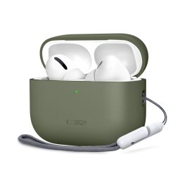 Husa Tech Protect Silicon Apple AirPods Pro 3 Protectie Olive Green