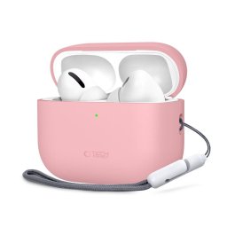 Husa Tech Protect Silicon Apple AirPods Pro 3 Protectie Dusty Pink