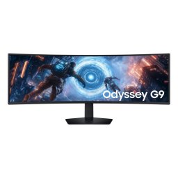 Monitor LED Gaming VA LED S49FG912EU, DQHD 49" 5120 x 1440, HDMI, DisplayPort, Ecran Curbat, 144 Hz, 1 ms Negru