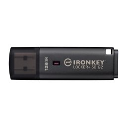 Memorie USB IronKey Locker+ 50 G2 128GB USB 3.2 Gen 1 Black