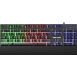 Tastatura Nexor RGB LED USB Negru