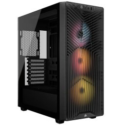 Carcasă PC CORSAIR 3200D RS ARGB, Mid Tower, ATX, Tempered Glass, Smoke
