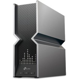 Router Wireless TP-LINK Archer BE800, BE19000, Tri-Band, Wi-Fi 7, USB 3.0, EasyMesh, VPN, ecran LED, Black