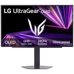 Monitor Gaming LED LG UltraGear 27GX704A-B.AEU, 27" QHD OLED, 240 Hz, 0.03 ms, Black