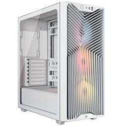 Carcasă PC CORSAIR 3200D RS ARGB, Mid Tower, ATX, Tempered Glass, White