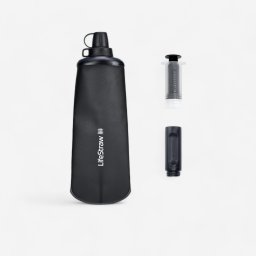 Bidon Flexibil cu Filtru Trekking Lifestraw 1L