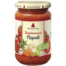 Sos bio de tomate ecologice Napoli 340ml Zwergenwiese