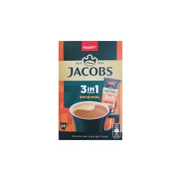 Mix de cafea, Jacobs 3in1 Original, 24 plicuri x 15.2 g