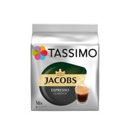 Capsule cafea, Jacobs Tassimo Espresso, 16 bauturi x 60 ml, 16 capsule