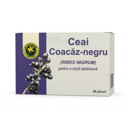 Ceai Coacăz-negru (Ribes nigrum) - Tonifiant Natural și Antiinflamator - 20 Plicuri - Hypericum Impex